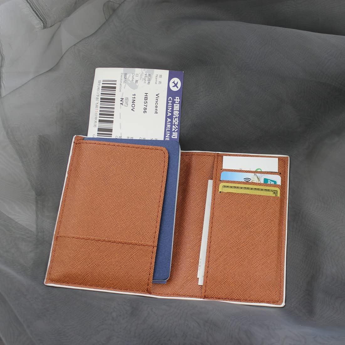 Cartera de Pasaporte para Mujeres MayeBridge - Corona - 9.9x13.7cm