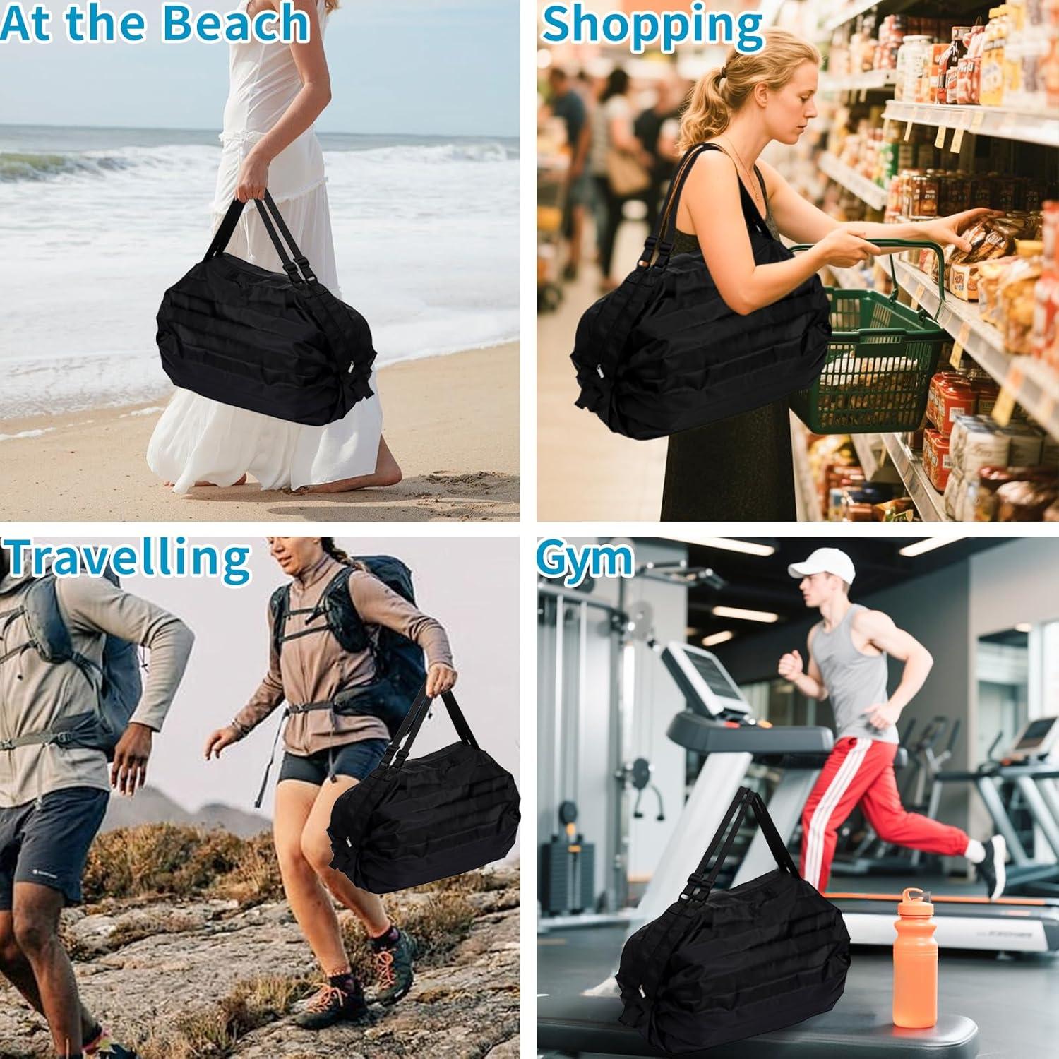 Bolsa de Compras Plegable Yonage Oxford 15 kg 72.1x45.7 cm