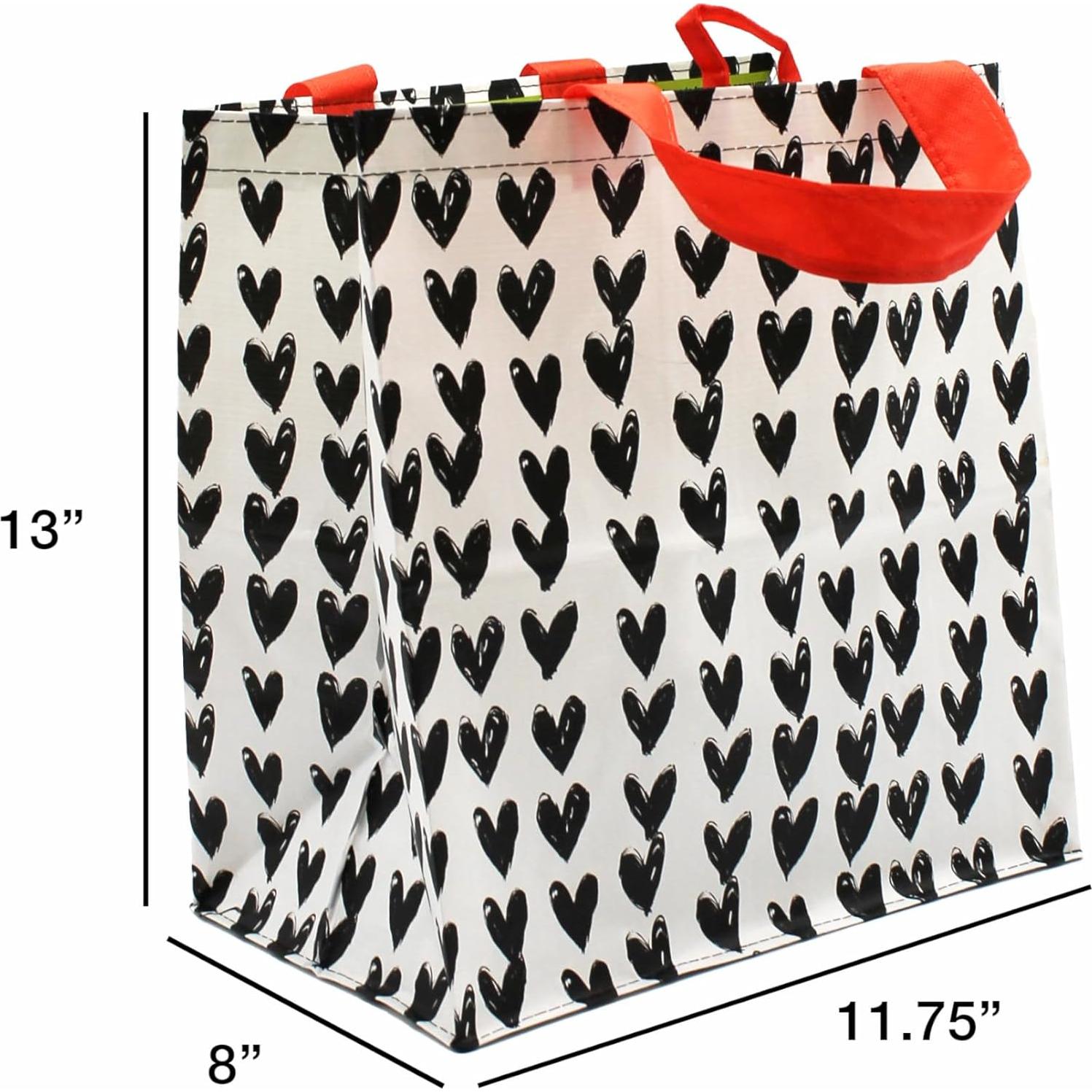 Bolsas de Compras Reutilizables Earthwise 6 Piezas 36.8x21x33cm