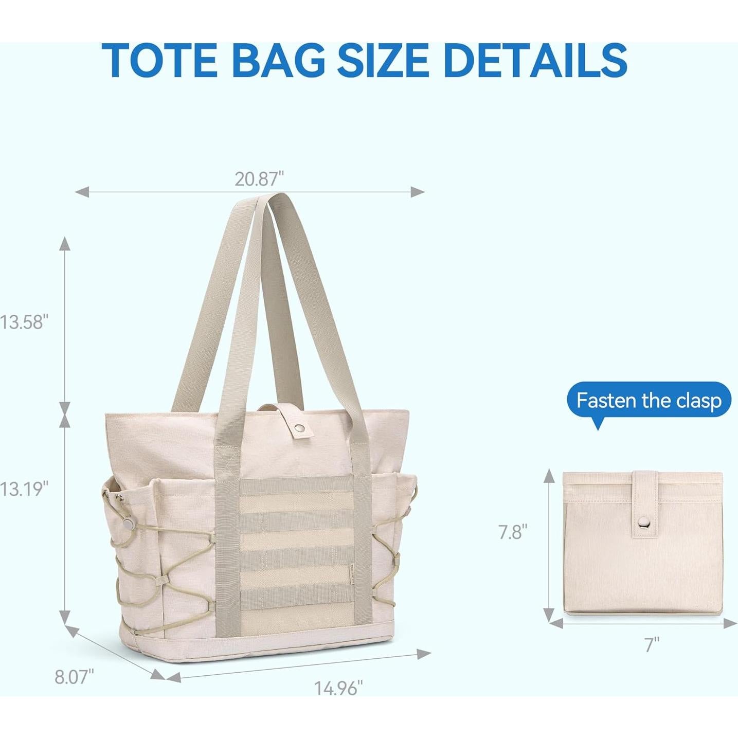 Bolsa de Viaje Plegable BOSTANTEN para Mujeres 30L Impermeable
