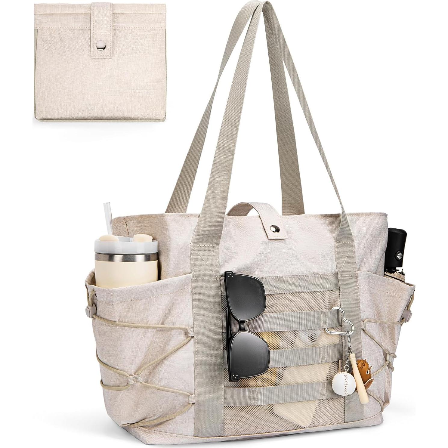 Bolsa de Viaje Plegable BOSTANTEN para Mujeres 30L Impermeable