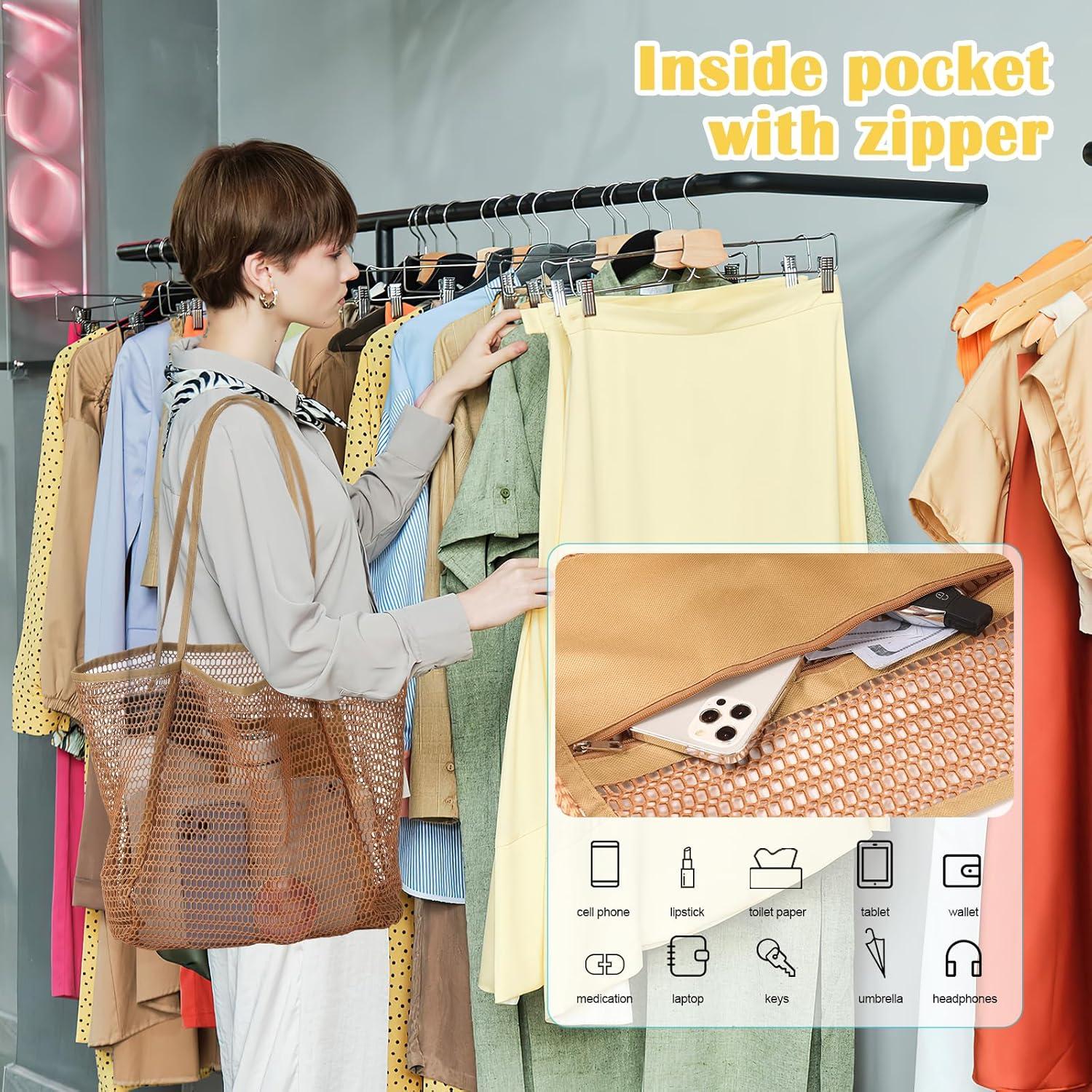 Set de 3 Bolsas de Playa Impermeables 23L para Mujeres - Nylon