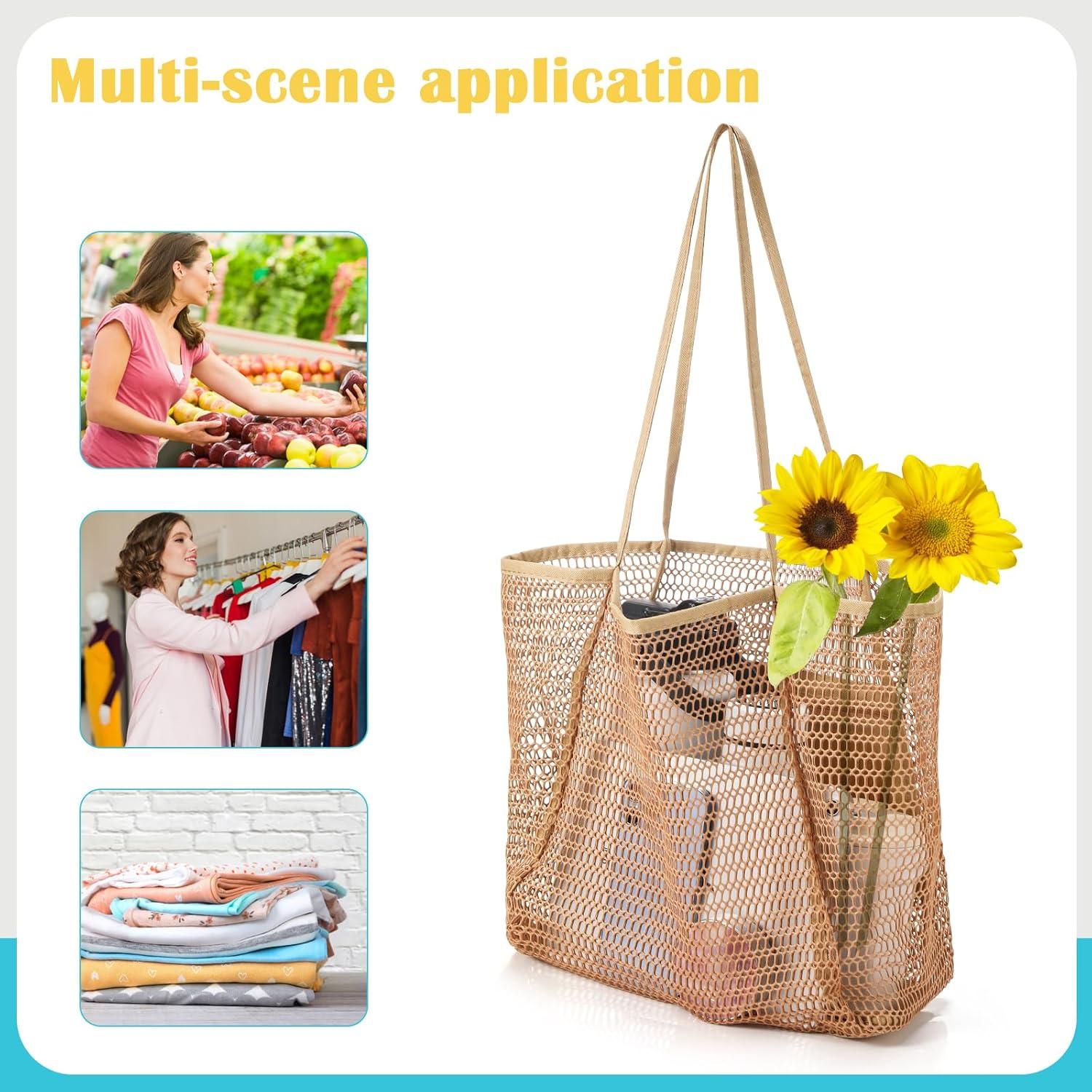 Set de 3 Bolsas de Playa Impermeables 23L para Mujeres - Nylon