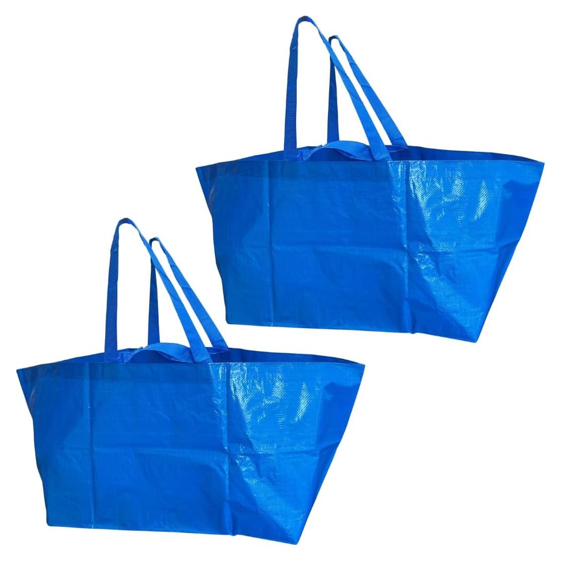 Bolsa de Compras Reutilizable DURASACK 68L Azul - Paquete de 2