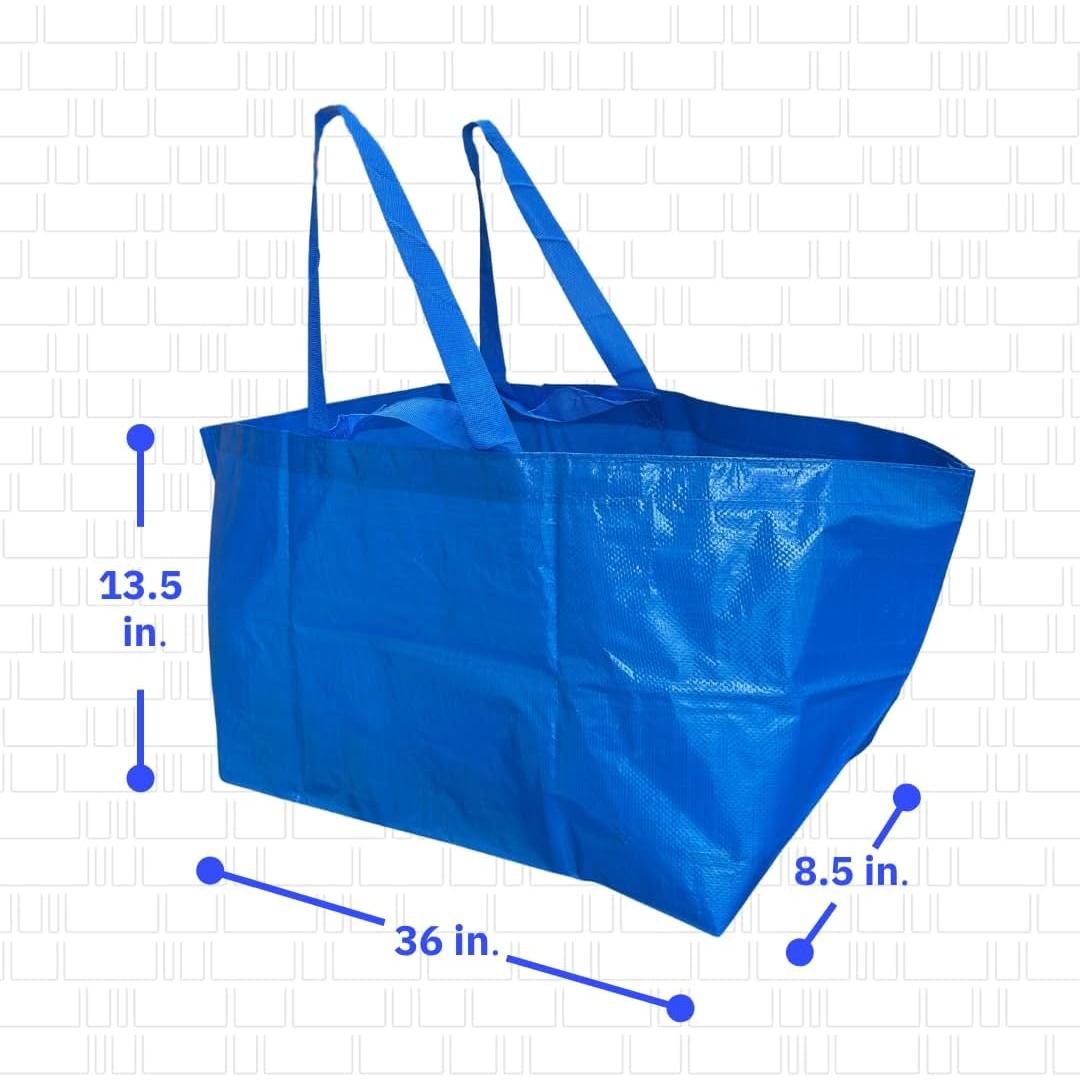 Bolsa de Compras Reutilizable DURASACK 68L Azul - Paquete de 2