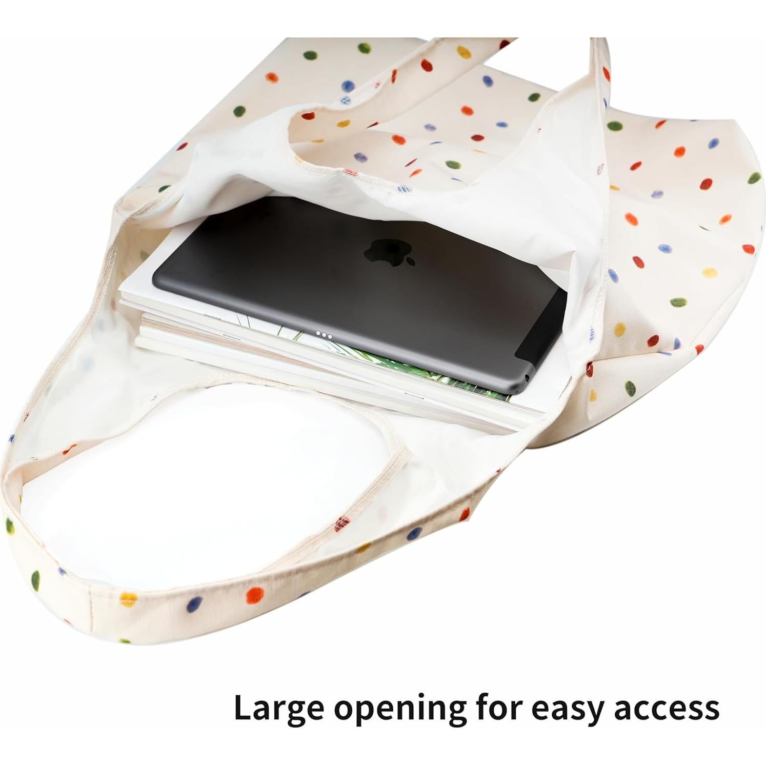 Bolsa de Lona REDSINDA Plegable Gran Capacidad 40x34 cm