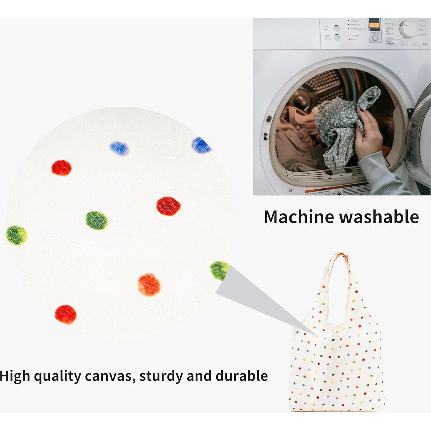 Bolsa de Lona REDSINDA Plegable Gran Capacidad 40x34 cm