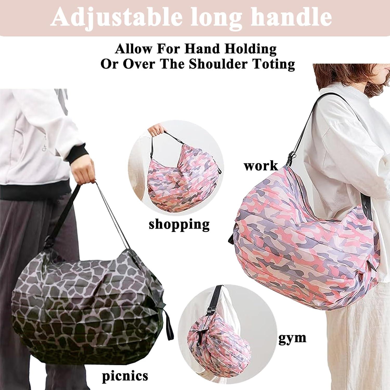 Bolsa de Viaje Plegable Dos & Nueve - 2 Pack Rosa y Azul