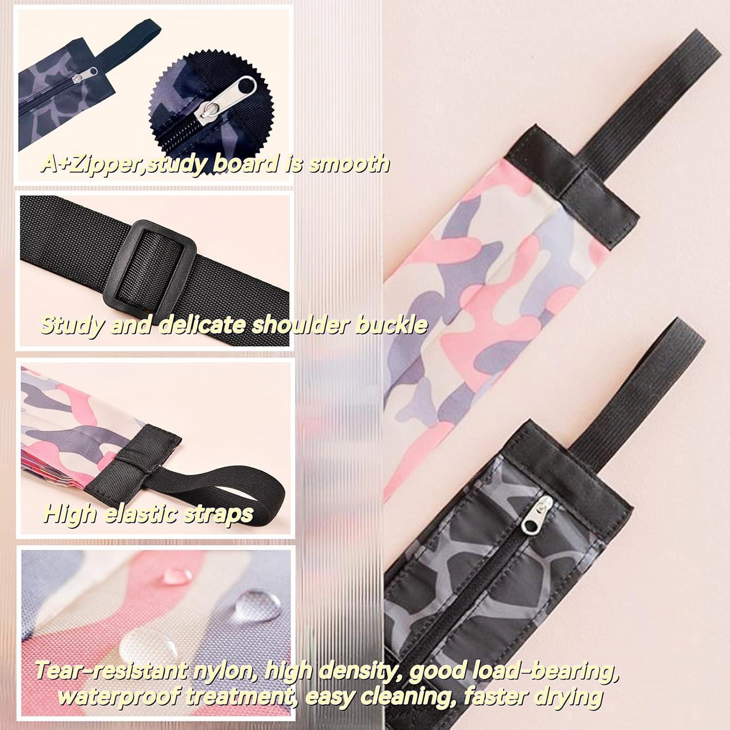 Bolsa de Viaje Plegable Dos & Nueve - 2 Pack Rosa y Azul