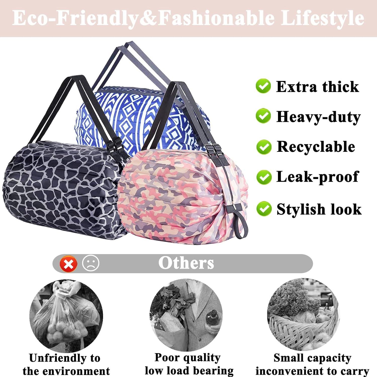 Bolsa de Viaje Plegable Dos & Nueve - 2 Pack Rosa y Azul