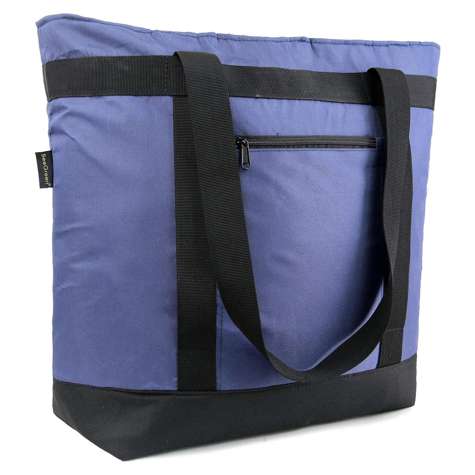 Bolsa Térmica BeeGreen Grande Aislada Impermeable Azul Marino