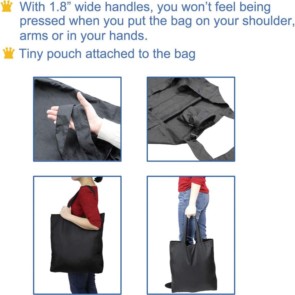 Bolsa de Compras Reutilizable BROWINT 3 Piezas Nylon 48x48cm