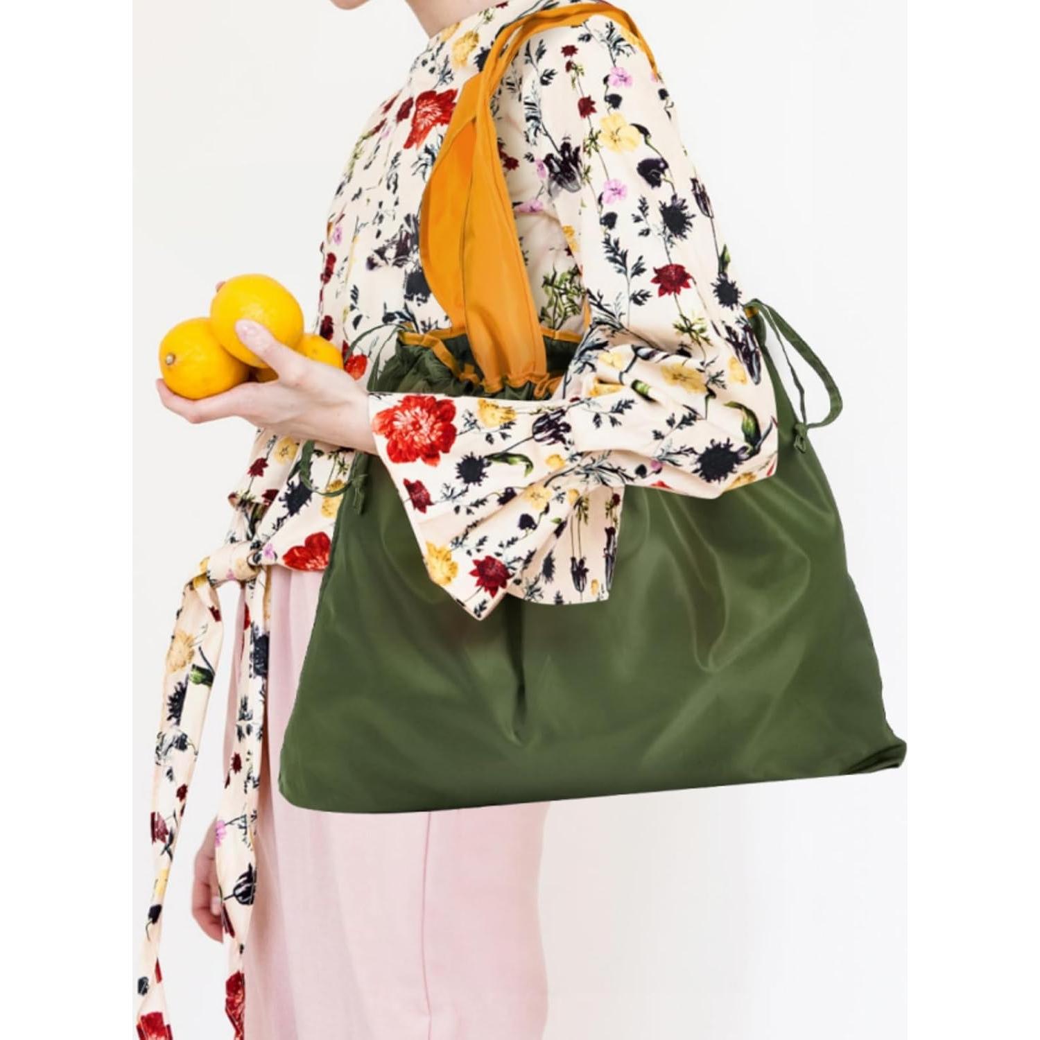 Paquete de 4 Bolsas de Compras Reutilizables Covzoe 43.9x41.9cm