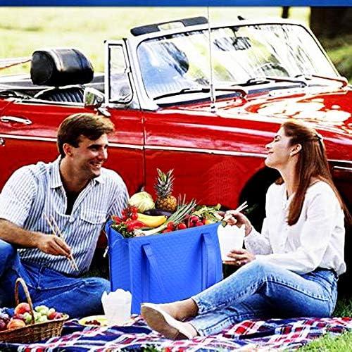 Bolsa Térmica Aislada 2 Piezas BAGHOME 30.5L Negro Azul