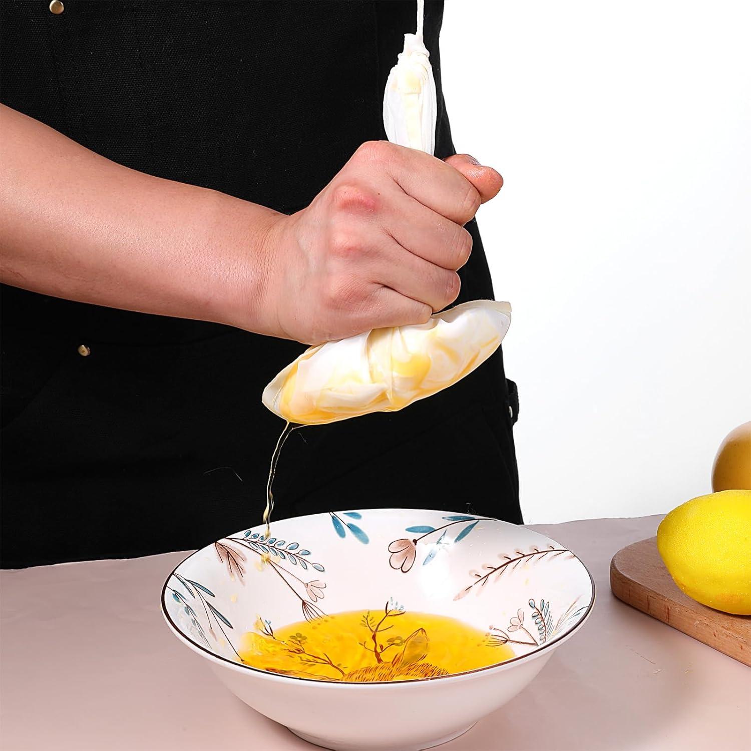 5 Bolsas de Filtro de Nylon Xthrotsenk 15.5x19.7cm para Cerveza