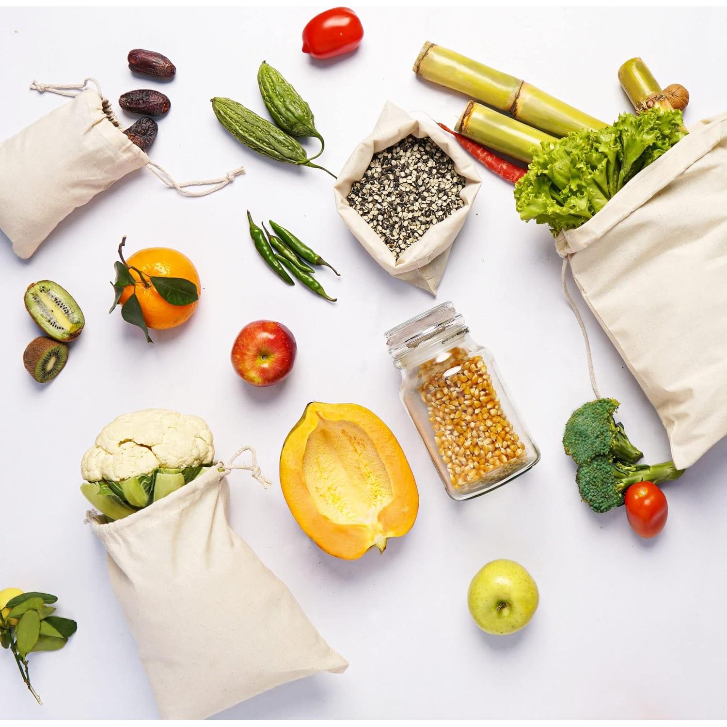 Paquete de 10 bolsas reutilizables Biglotbags 25.4x30.5cm