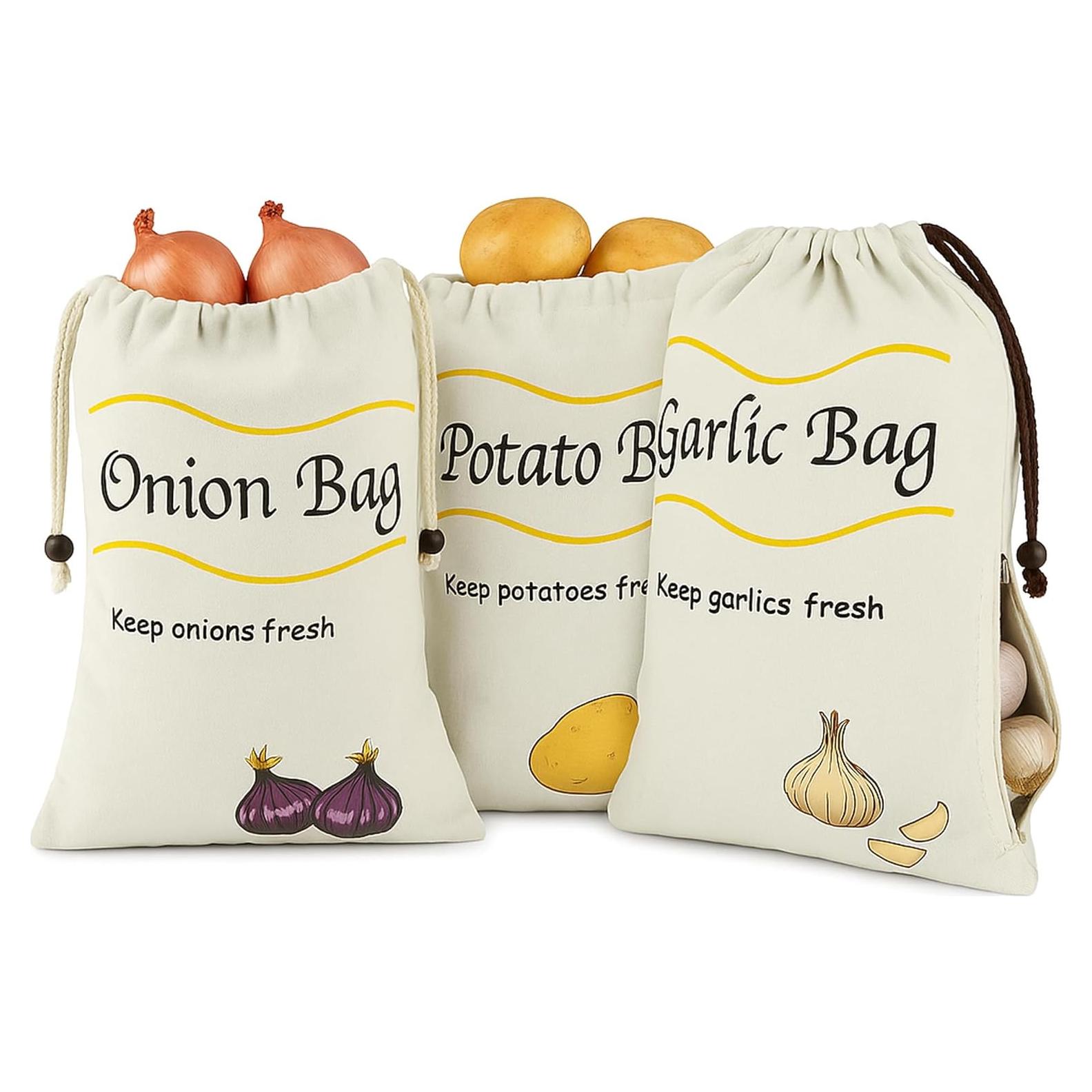 Paquete de 3 bolsas de almacenamiento Dependable 26.67x36.20cm