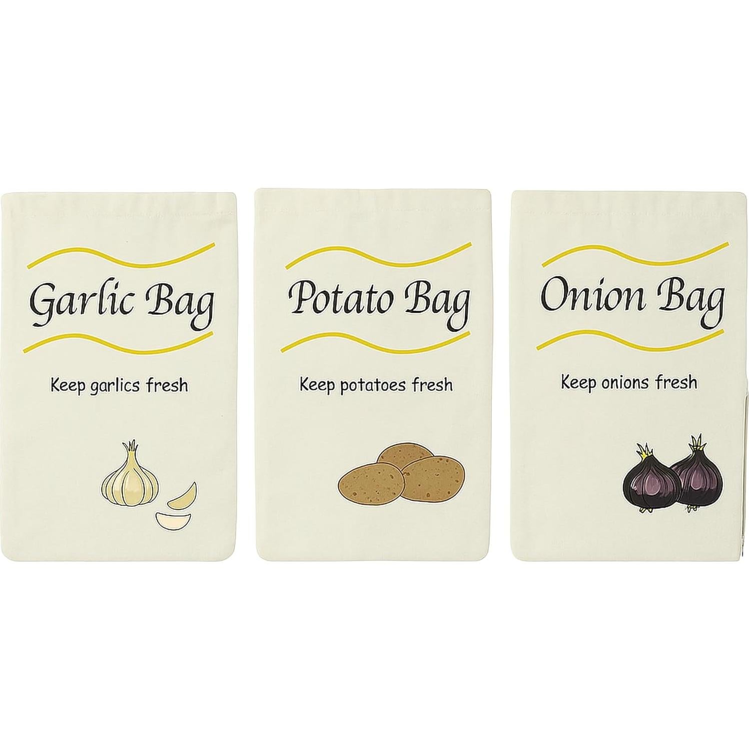 Paquete de 3 bolsas de almacenamiento Dependable 26.67x36.20cm