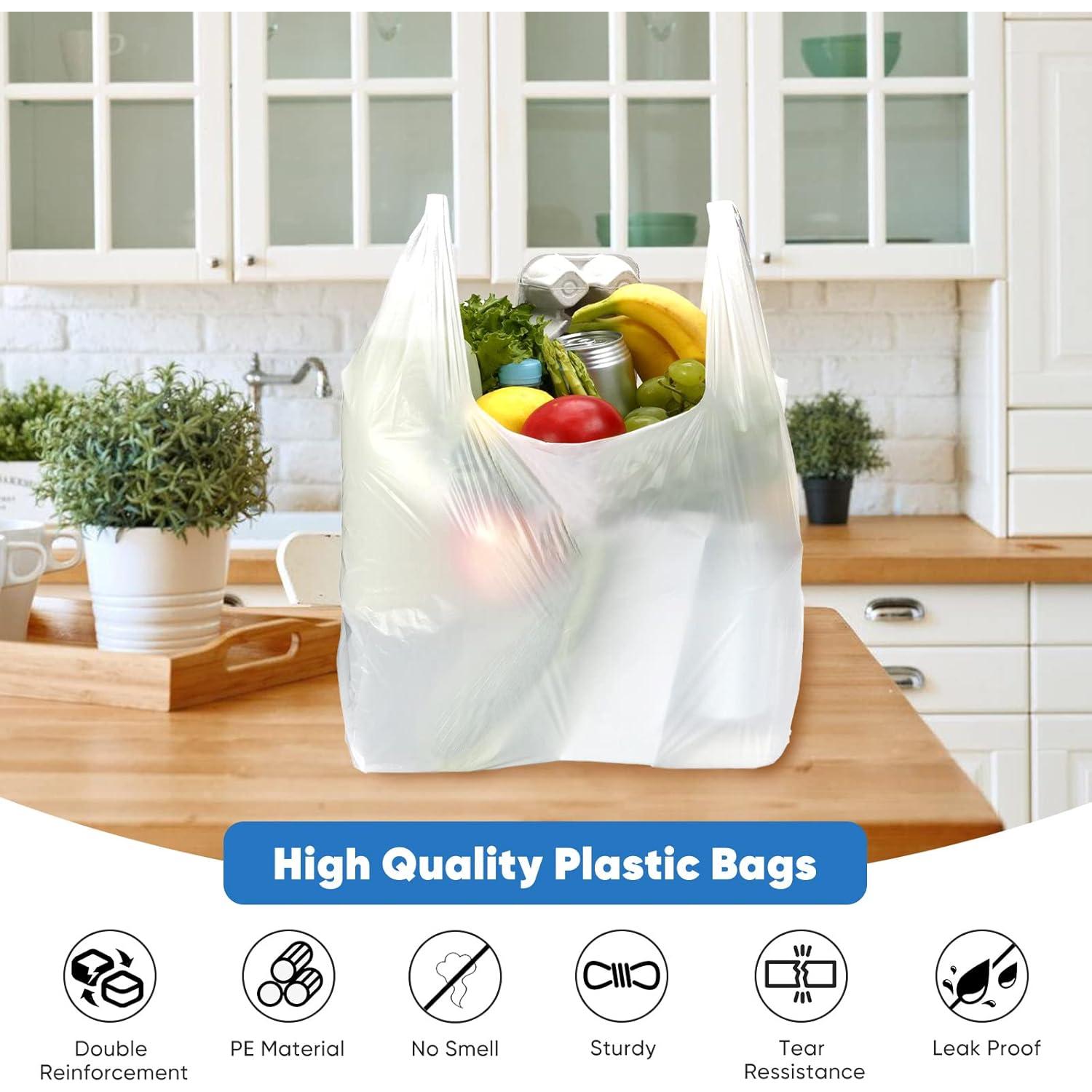 Bolsas de Plástico LimonLaviu - 100 Unidades 29.2x16.5x53.3 cm