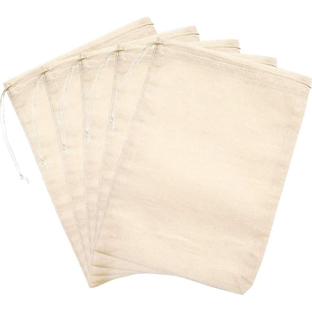 Bolsas de Algodón Reutilizables Tayfremn 50 Pcs 10x15 cm