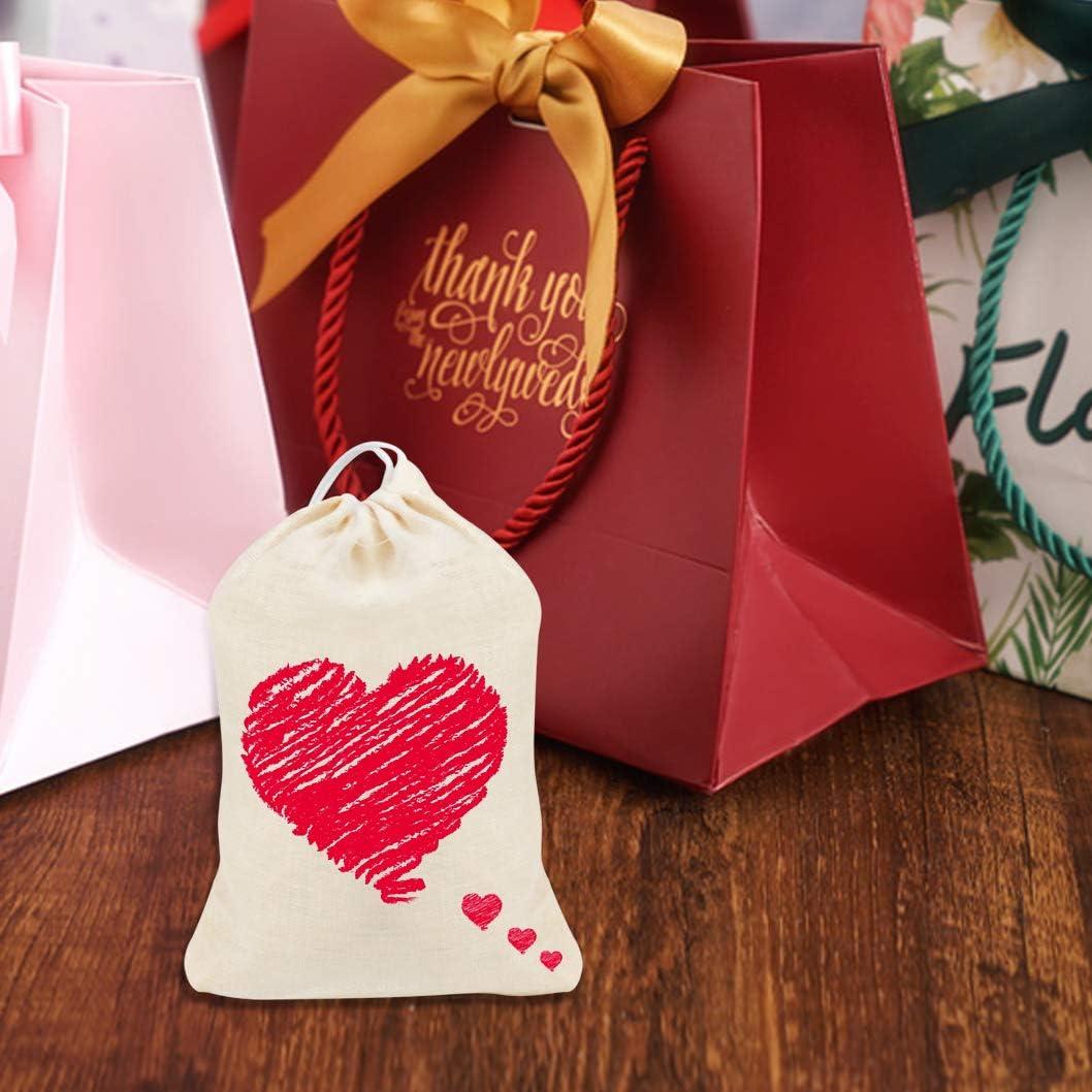 Bolsas de Algodón Reutilizables Tayfremn 50 Pcs 10x15 cm