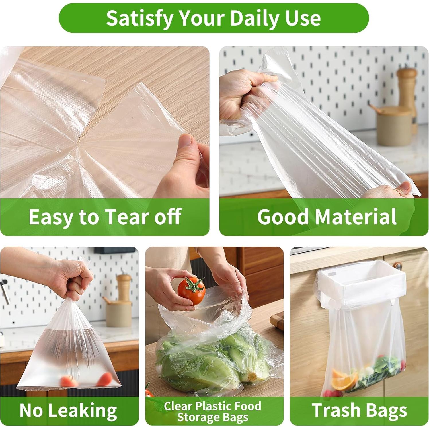 Bolsas de Plástico Transparentes FungLam 30x40 cm 350 Pcs