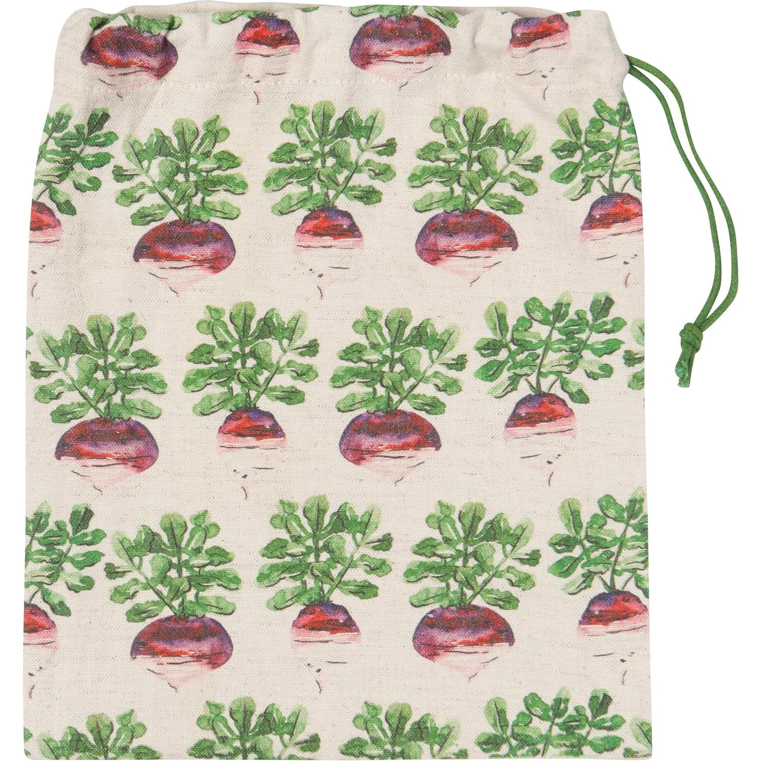 Bolsas de Algodón Reutilizables Veggie Stand Now Designs - 3 Tamaños