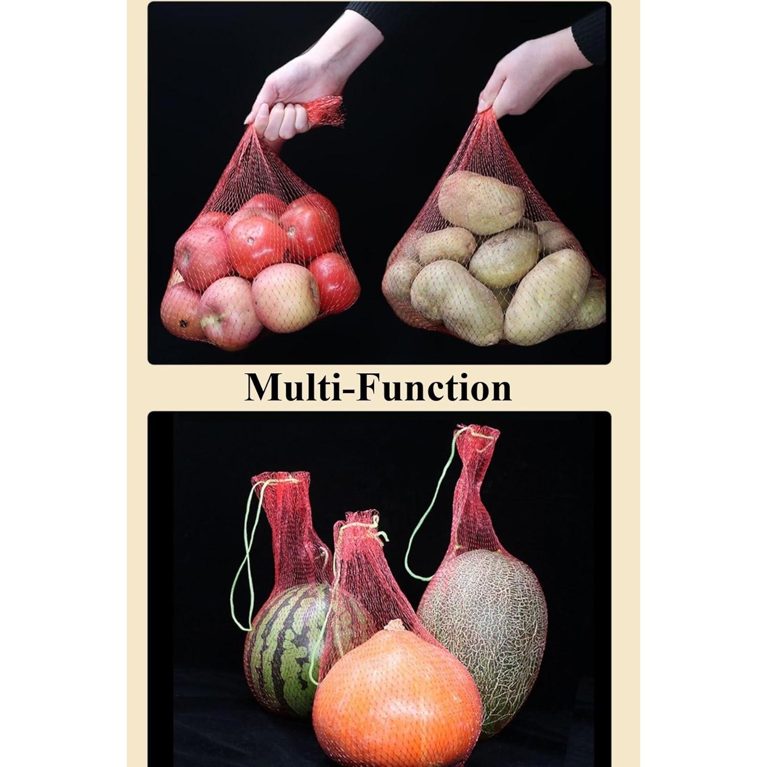 Paquete de 50 redes para sandía ANPTGHT de nylon reutilizables