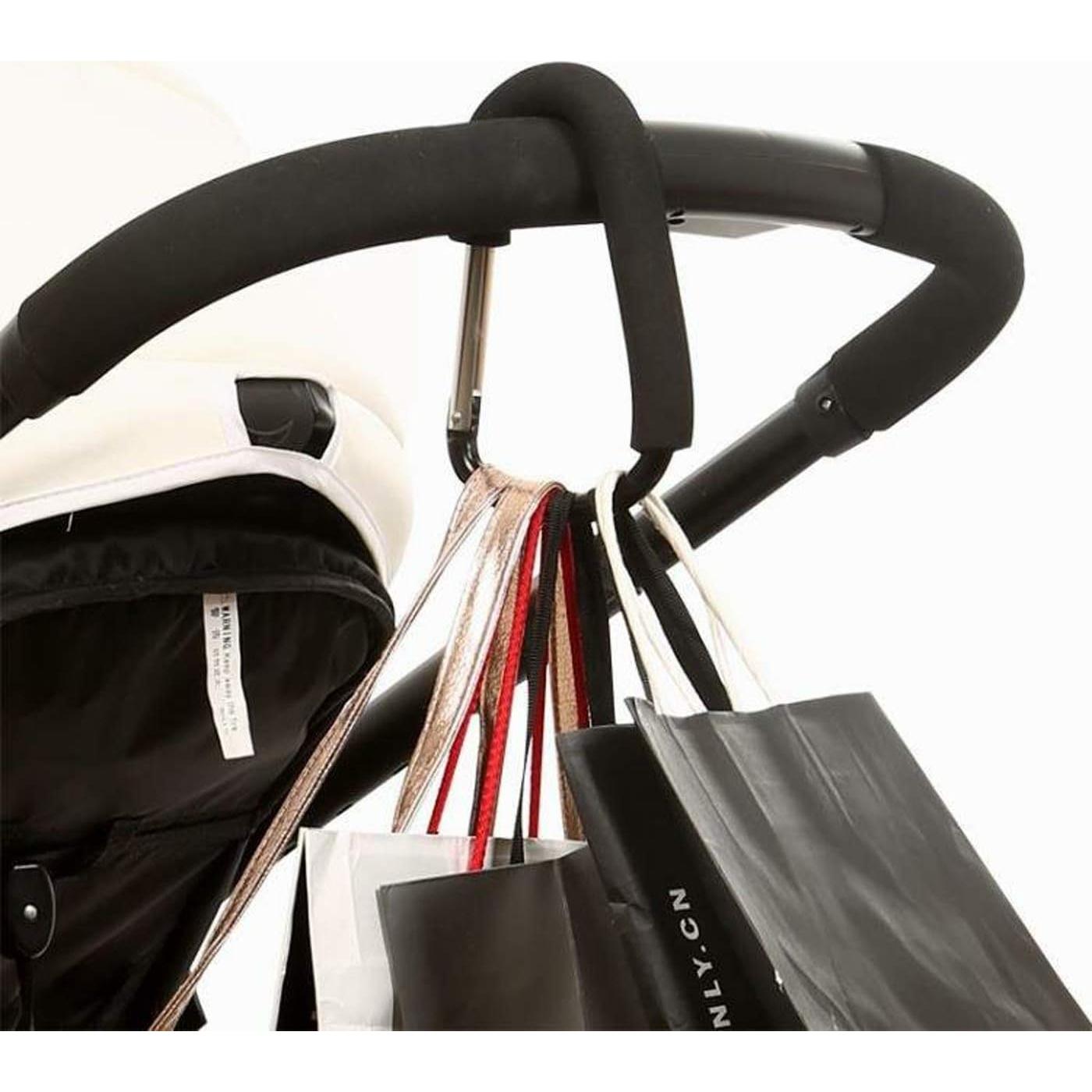 Ganchos para Cochecito TGOOD 2 Pcs 16cm Negro Multipropósito