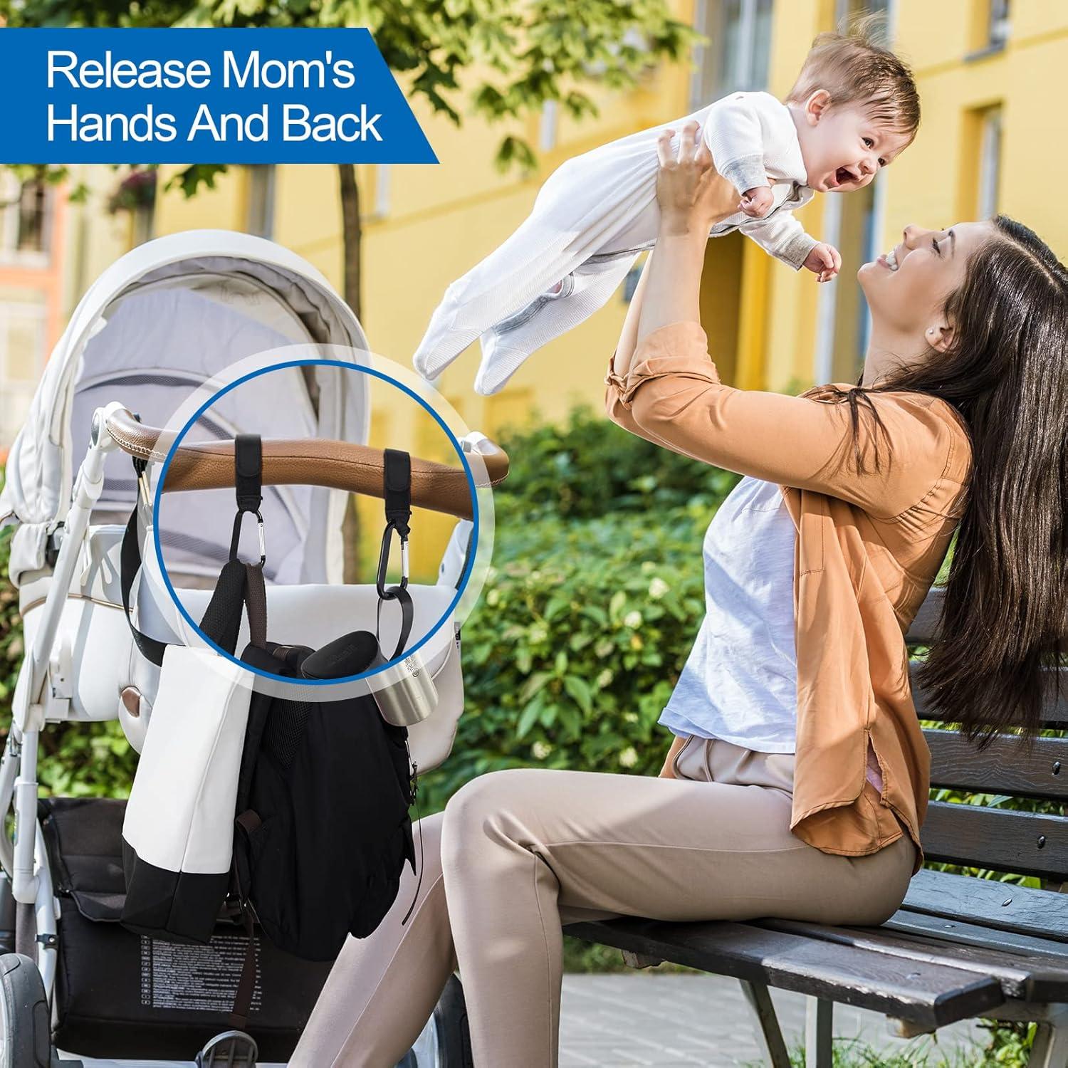 6 Ganchos Multifuncionales para Carritos de Bebé Tuanse