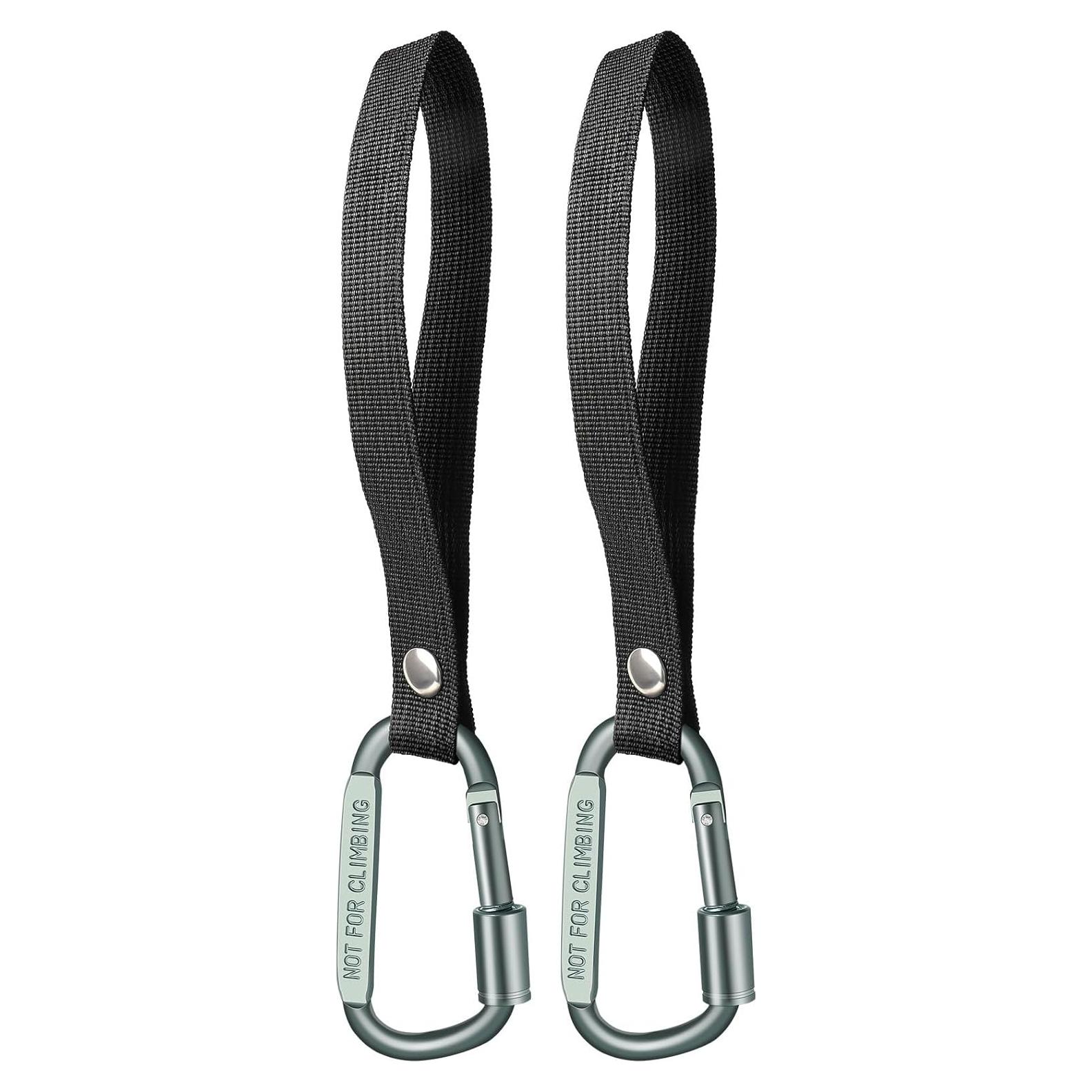 Ganchos para cochecitos Ytcku - 2 Piezas Gris, Mosquetón Bloqueo