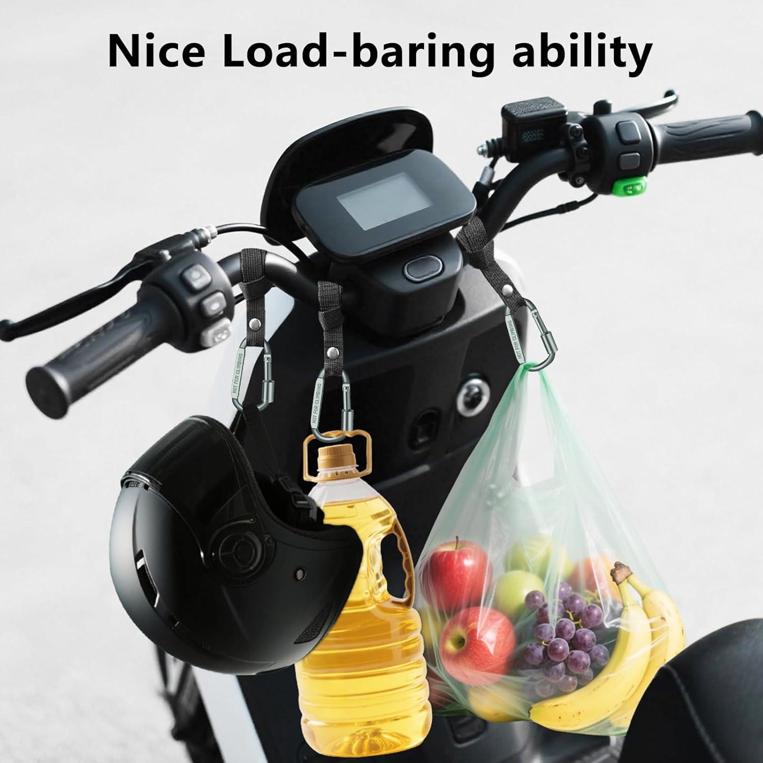 Ganchos para cochecitos Ytcku - 2 Piezas Gris, Mosquetón Bloqueo