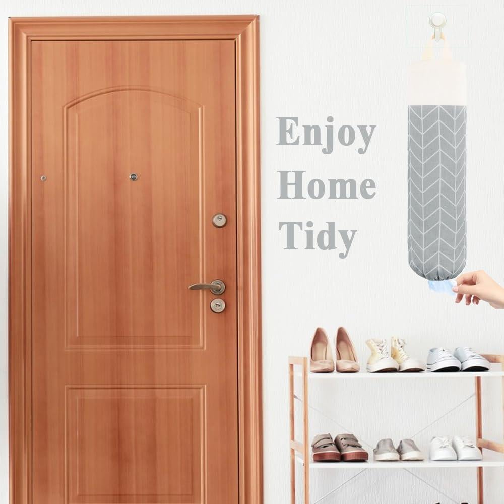 Soporte para Bolsas de Plástico Lona Gris 49.8x19.8cm