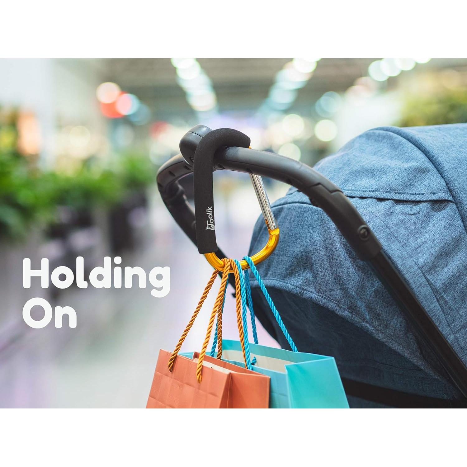 Organizador de Carrito de Bebé Toolik X-Large Oro con Clip