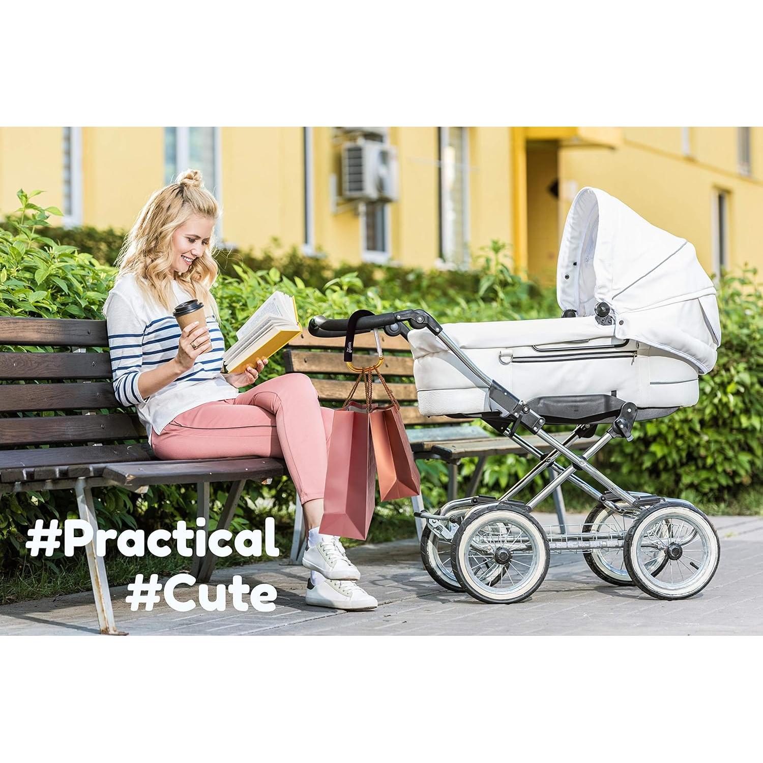 Organizador de Carrito de Bebé Toolik X-Large Oro con Clip