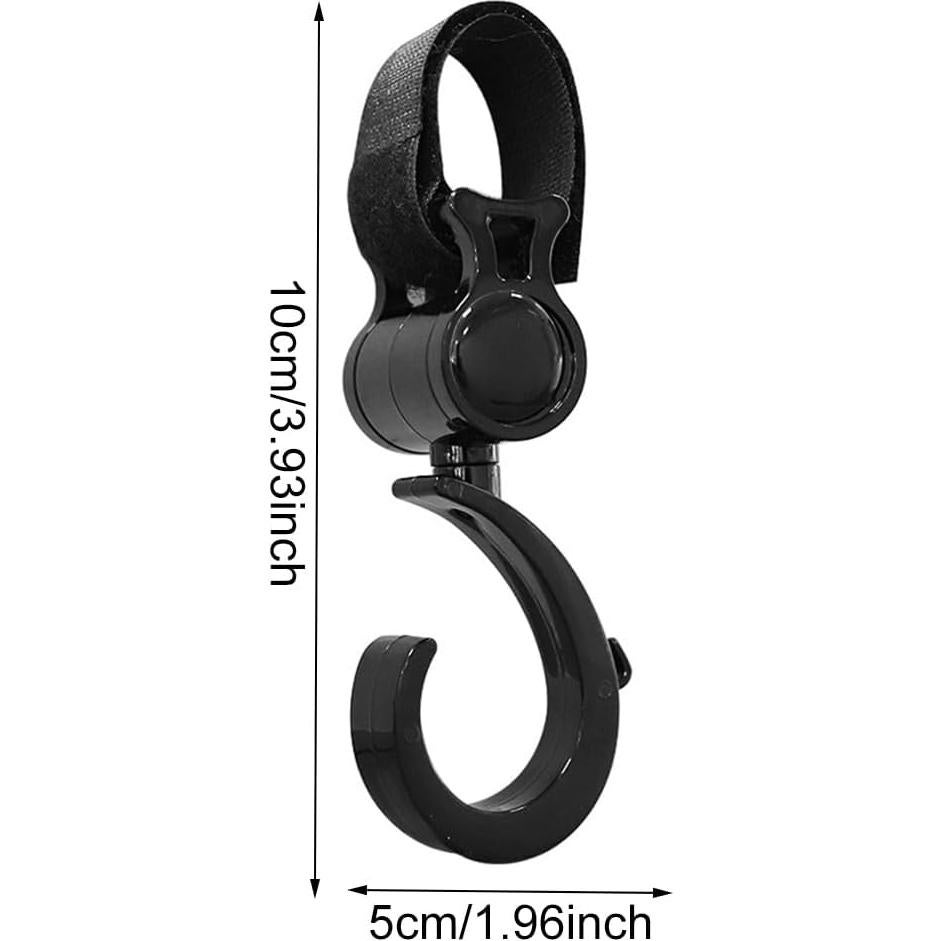 Ganchos Colgantes Multifuncionales Wohand 360° para Cochecito