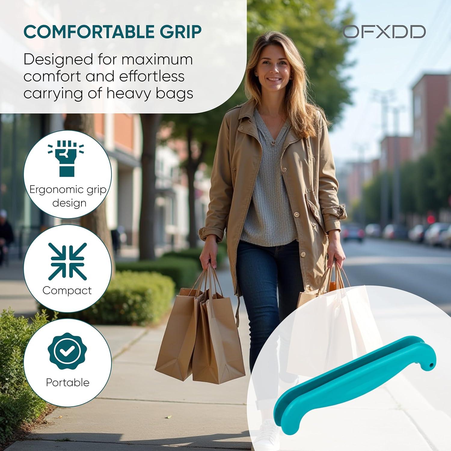 Porta Bolsas de Plástico OFXDD - Paquete de 2 - Asa Ergonomica