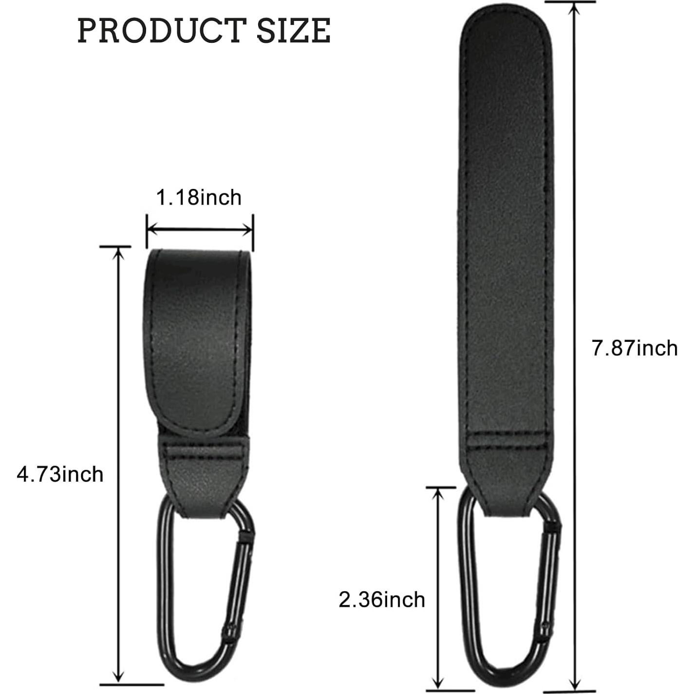 5 Ganchos para Carriolas YEMCHI Ajustables 5kg - Universal