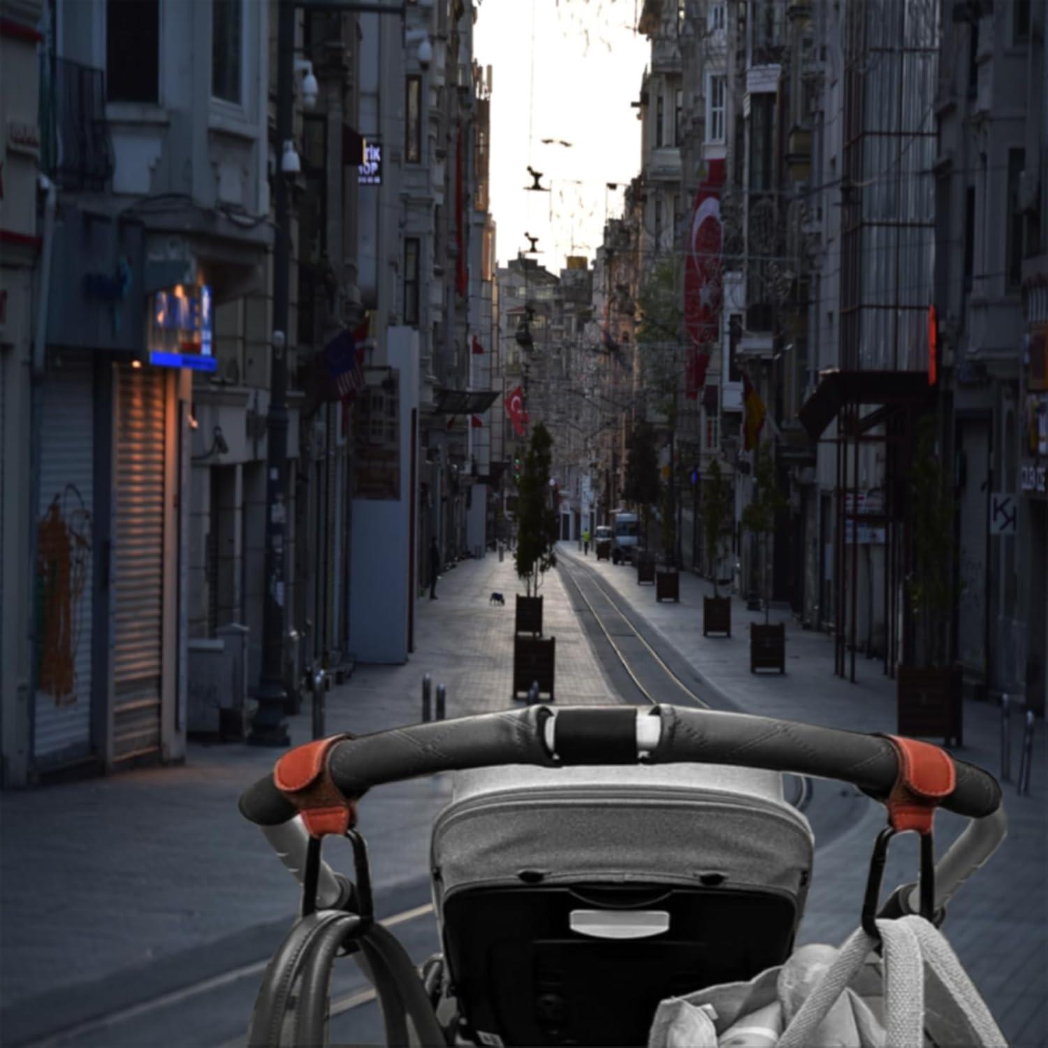 5 Ganchos para Carriolas YEMCHI Ajustables 5kg - Universal