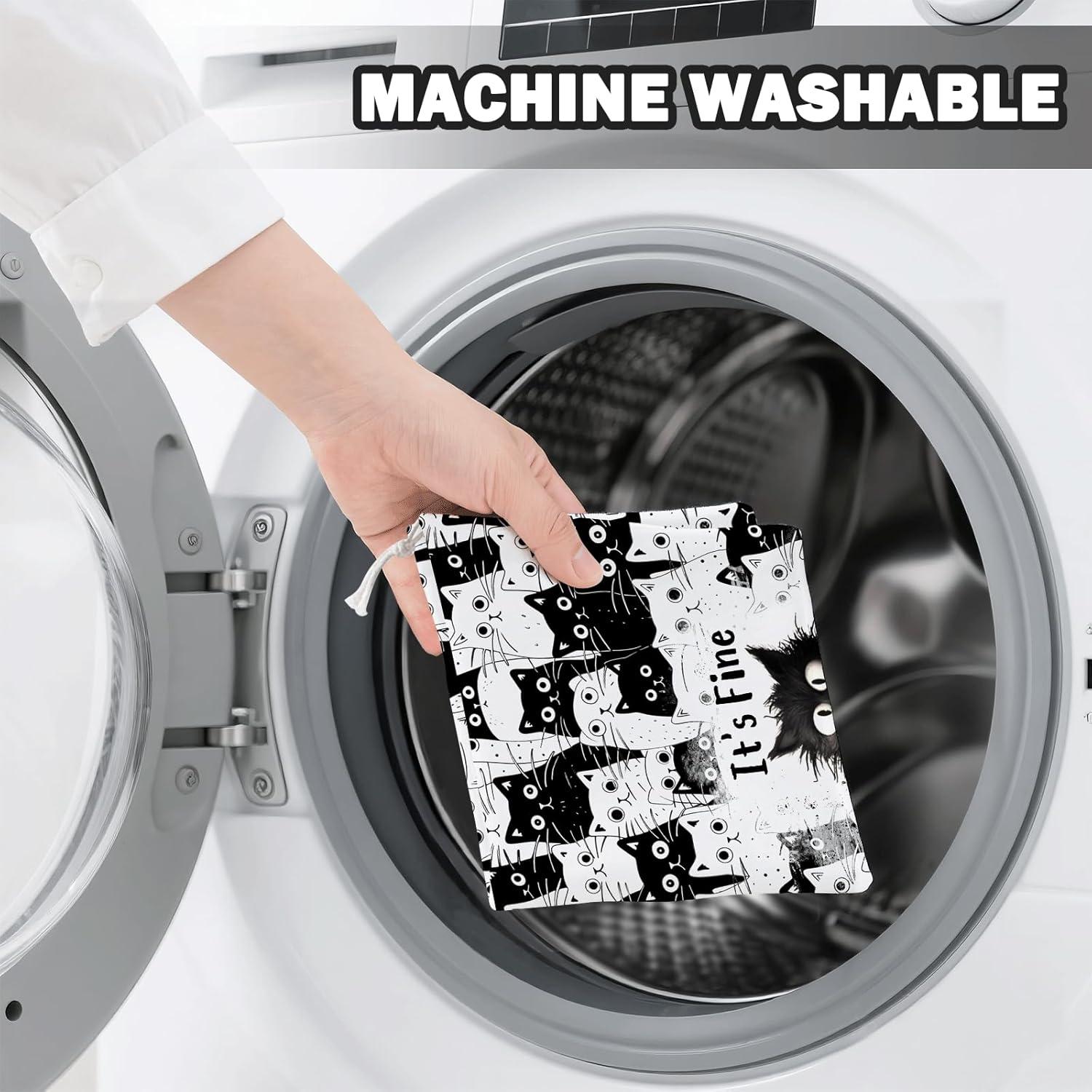 Soporte Organizador de Bolsas de Plástico Gato Bonito 22.95x17.91cm