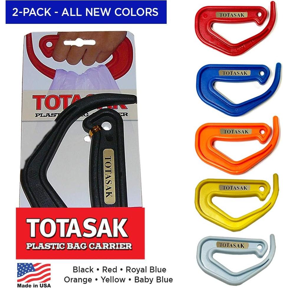 Porta Bolsas de Compras Totasak - Paquete de 2 Azul Real