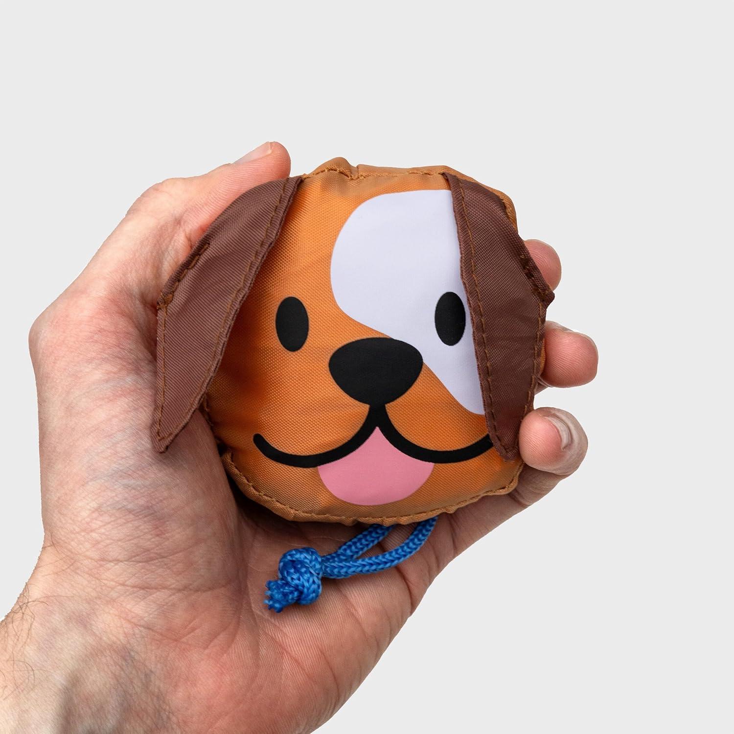 Bolsa de Compras Reutilizable Suck UK Doggie Bags - Impermeable, Plegable y Lavable, Soporta 6 kg