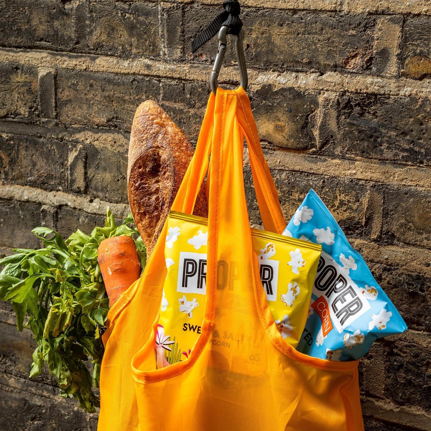 Bolsa de Compras Reutilizable Suck UK Doggie Bags - Impermeable, Plegable y Lavable, Soporta 6 kg