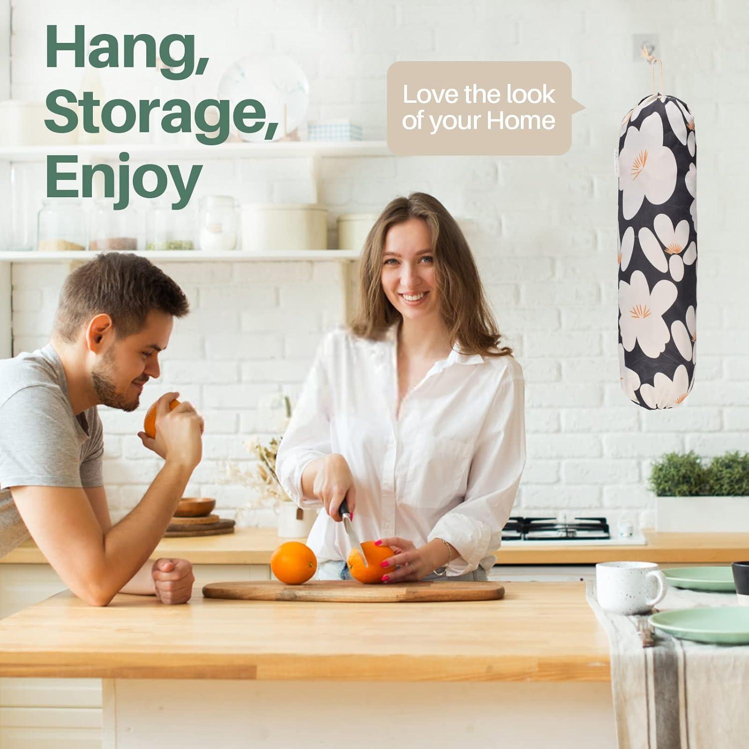 Soporte para Bolsas de Plástico TOGETRUE Negro 50.8x20.3 cm