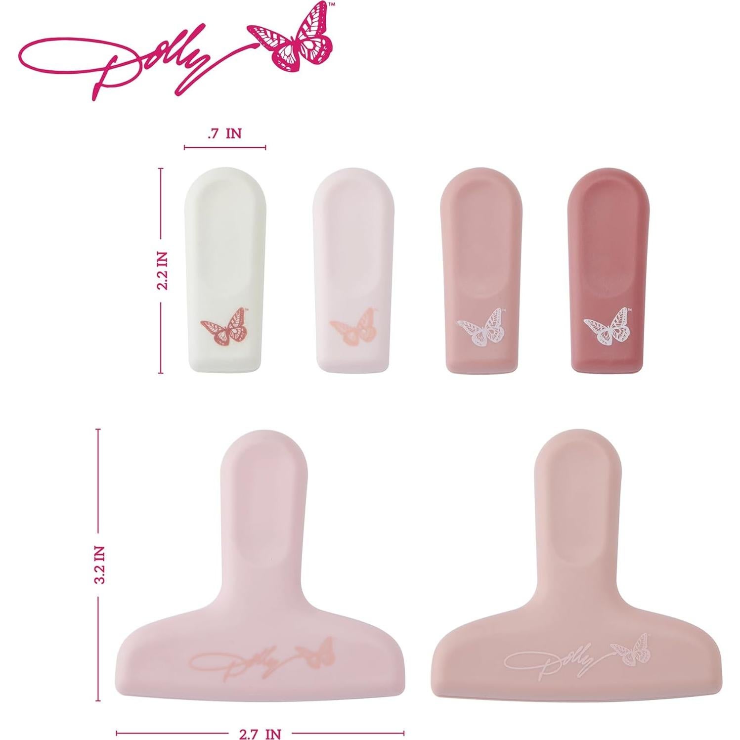 Pinzas Magnéticas de Cocina Dolly Parton - Juego de 6