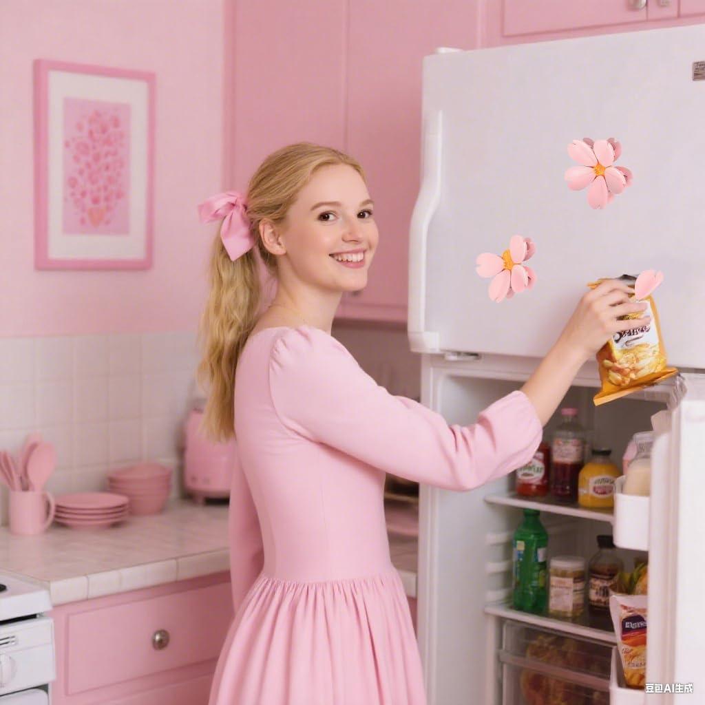 Clips de bolsa de comida 3D Sakura Genérico - 5 unidades