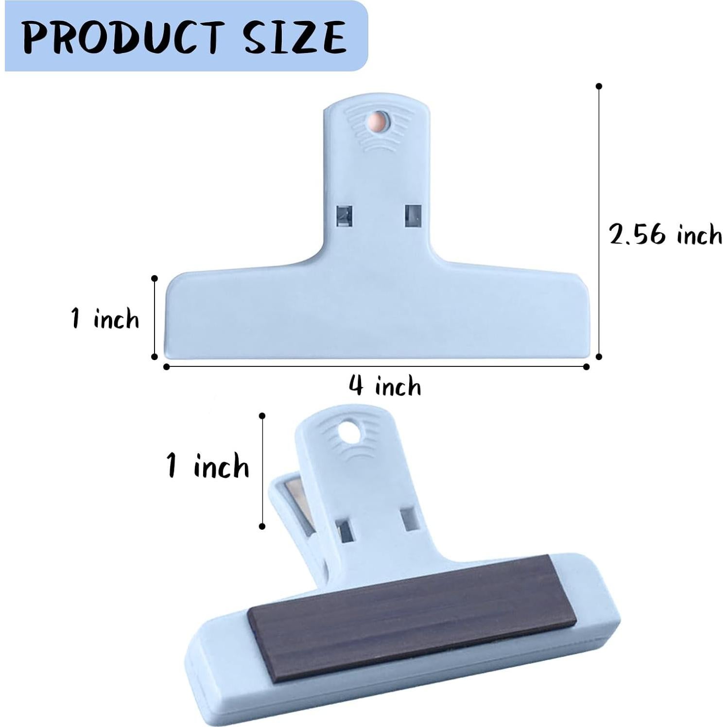 Clips Magnéticos Multicolor YiHongBo para Refrigerador - 9 Piezas