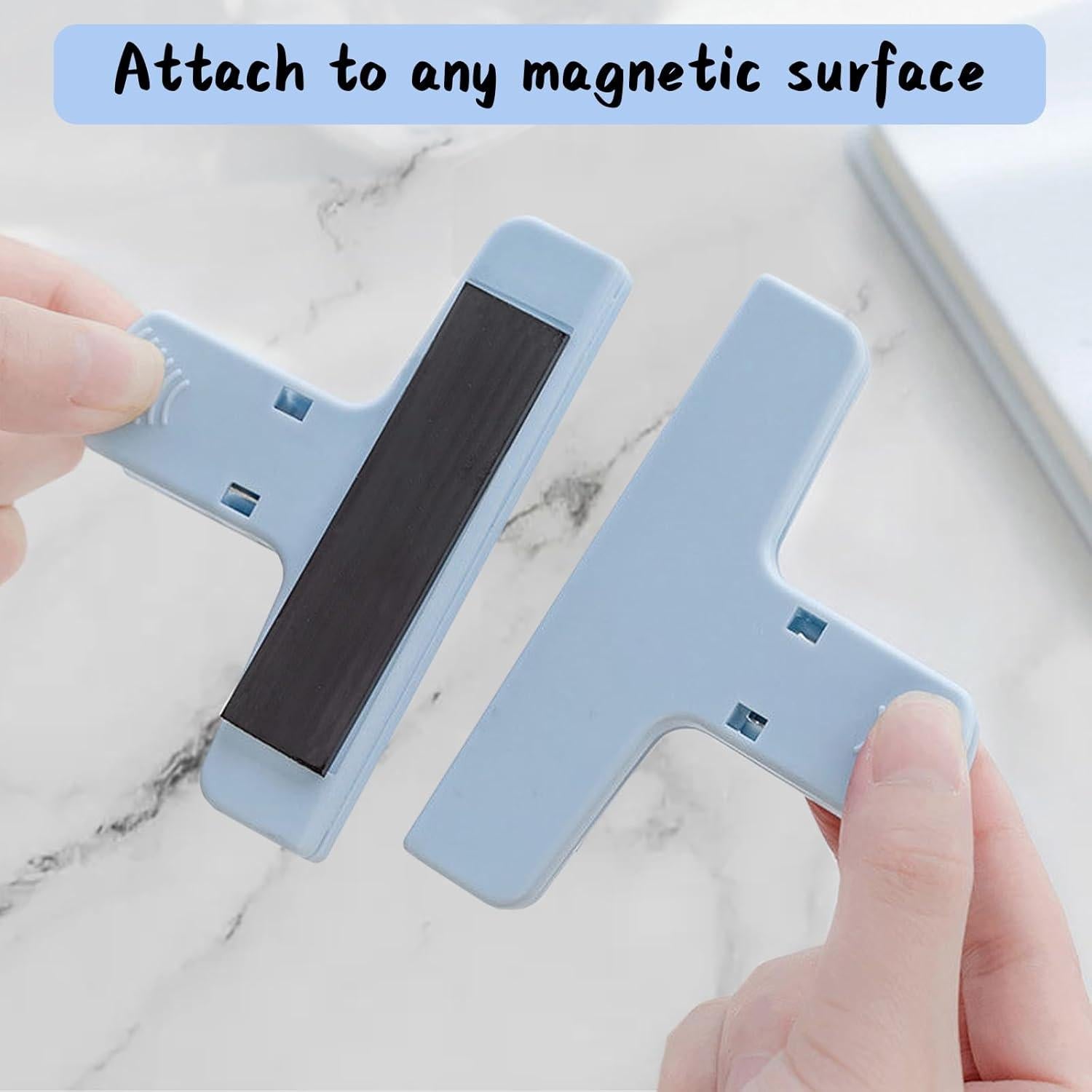 Clips Magnéticos Multicolor YiHongBo para Refrigerador - 9 Piezas