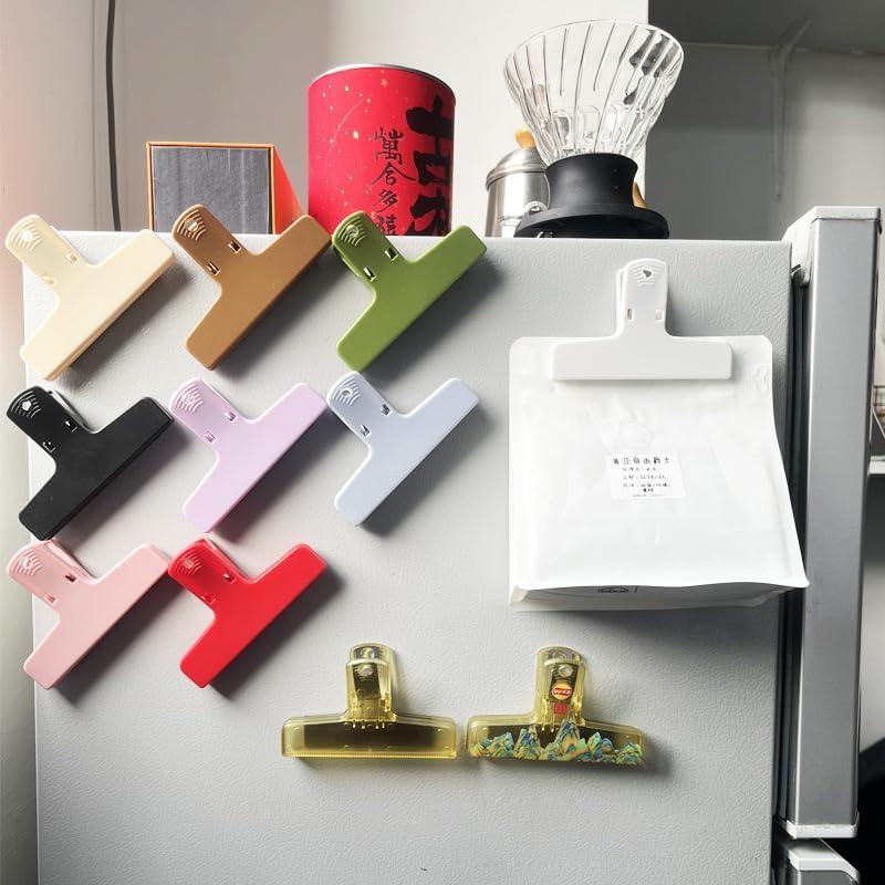 Clips Magnéticos Multicolor YiHongBo para Refrigerador - 9 Piezas