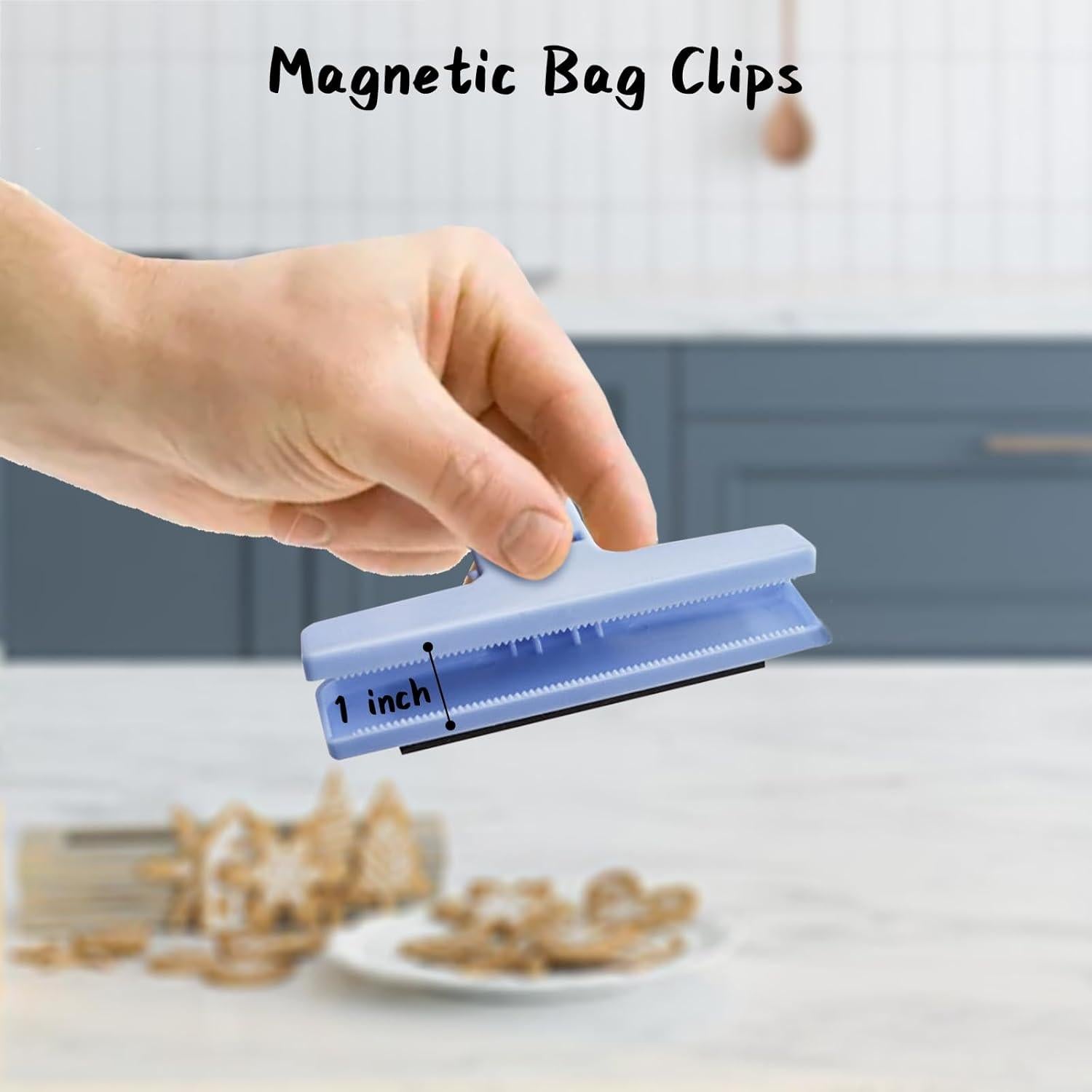 Clips Magnéticos Multicolor YiHongBo para Refrigerador - 9 Piezas